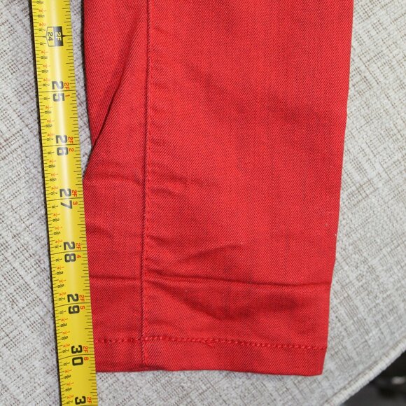 Vintage Y2K Forever 21 Size 26 Denim Red Jeans - Picture 6 of 6